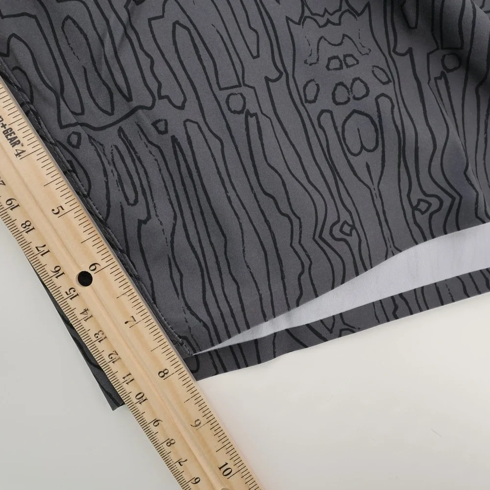 NEW AFTCO AFTECH Topo Print Board Shorts Grey Mens 28 Inseam 8